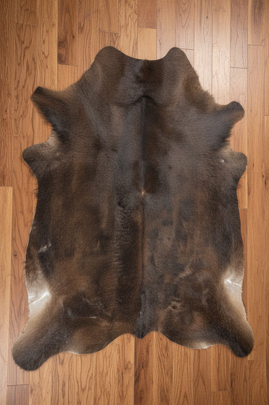 Genuine Calf Hide Rug "Bear"