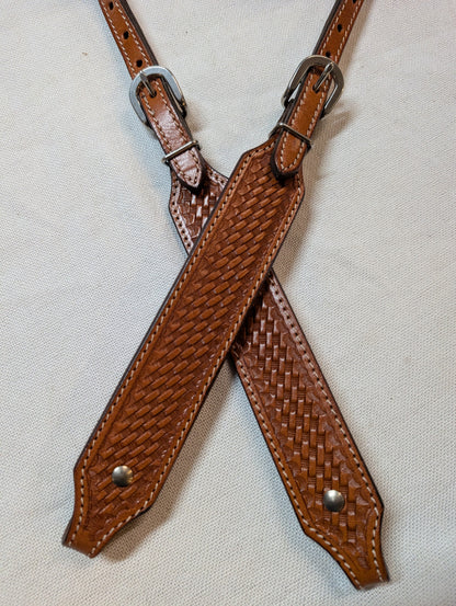 Silver Royal Bodie Double Ear Headstall- Full Horse