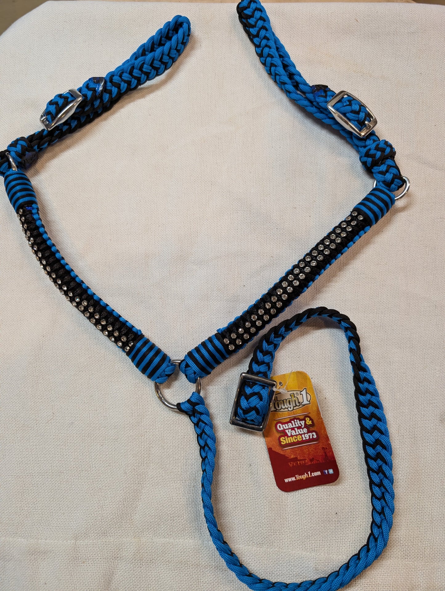 Tough-1 Miniature Braided Nylon Breast Collar – Final Clearance (Mini Horse Size)