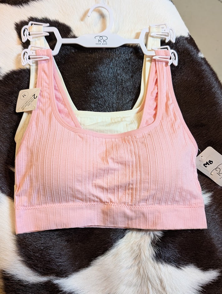 Rene Rofe Seamless Smooth Comfort Bra Duo – Removable Pads