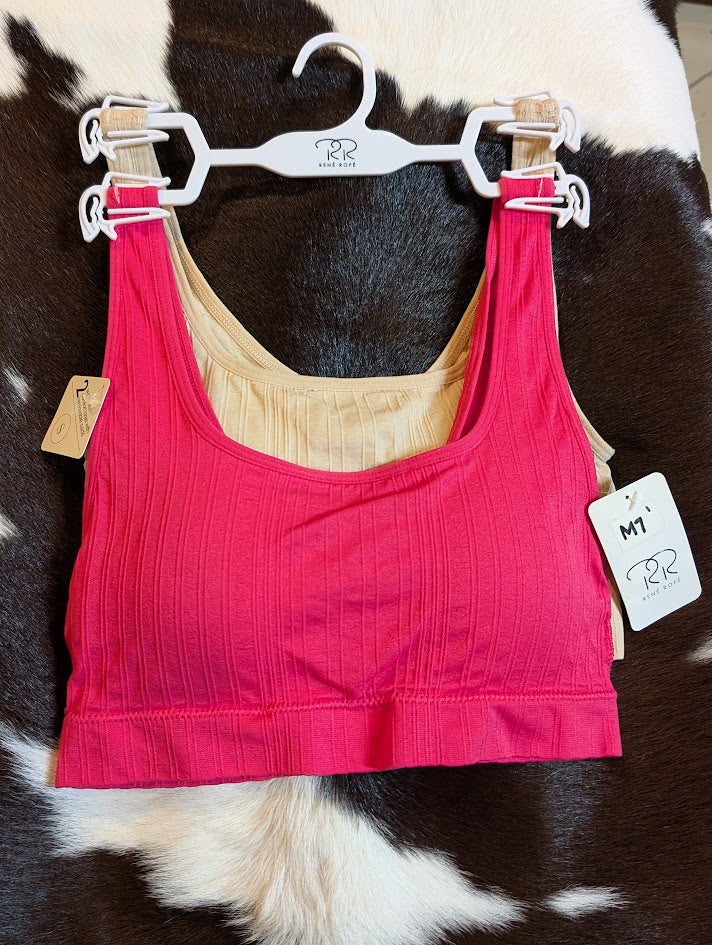 Rene Rofe Seamless Smooth Comfort Bra Duo – Removable Pads