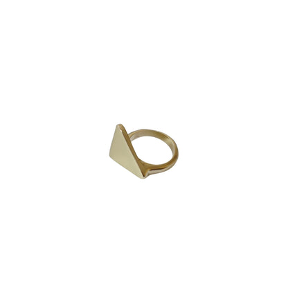 Hammered Triangle Ring | Pambo