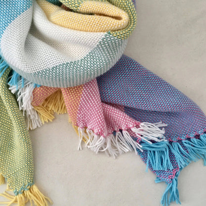 Pastel Dreams Baby Blanket Weaving Pattern