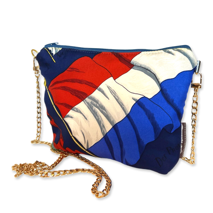 Pavois Vintage Silk Scarf Crossbody Bag