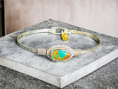 Kingman Turquoise Bracelet