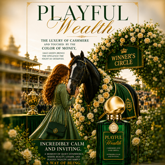 Playful Wealth — Cashmere & Sage Green
