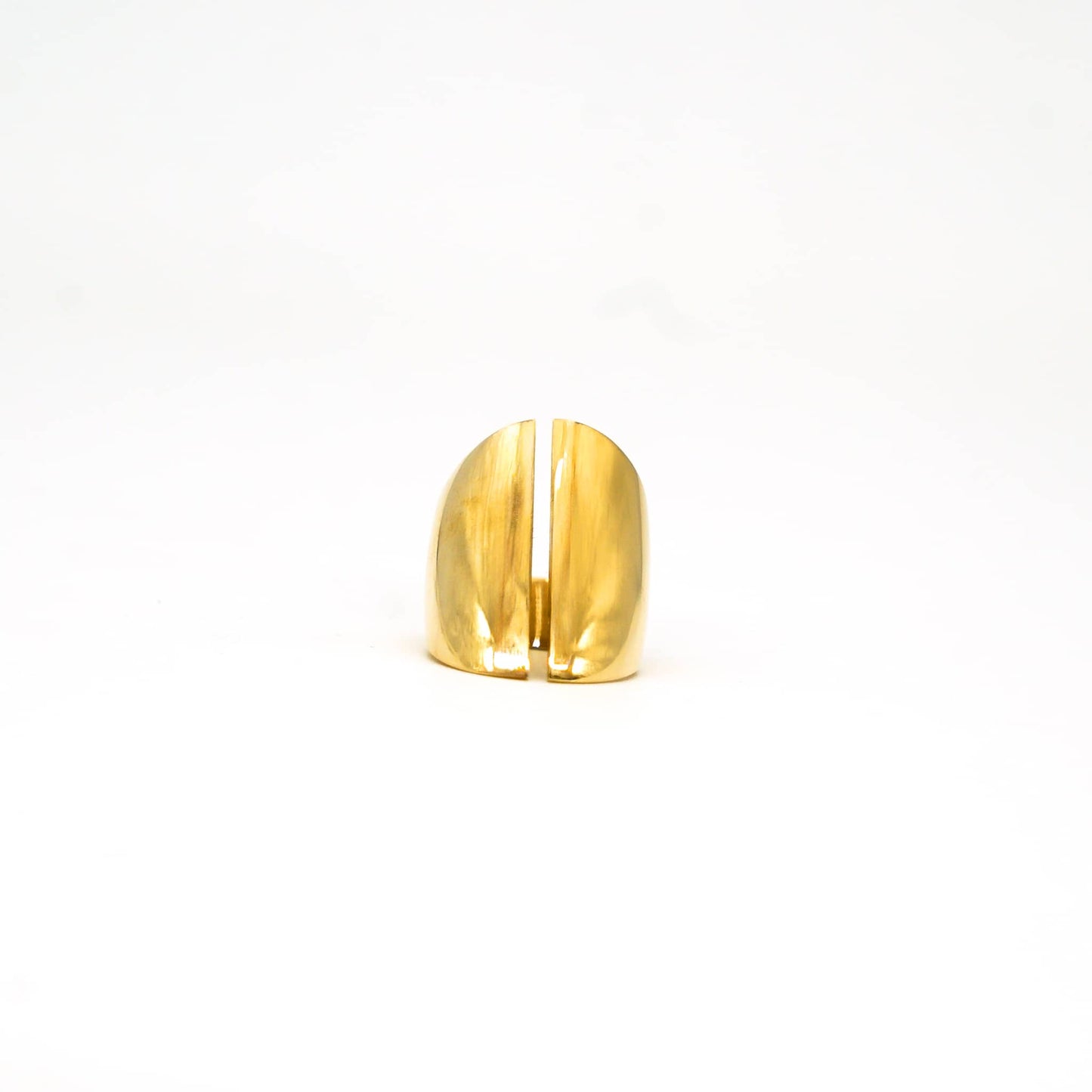 Wide Split Cuff Statement Ring | Pole