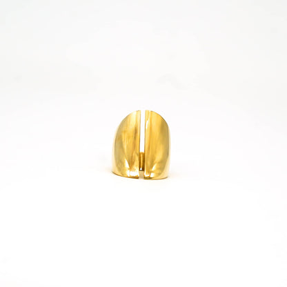 Wide Split Cuff Statement Ring | Pole