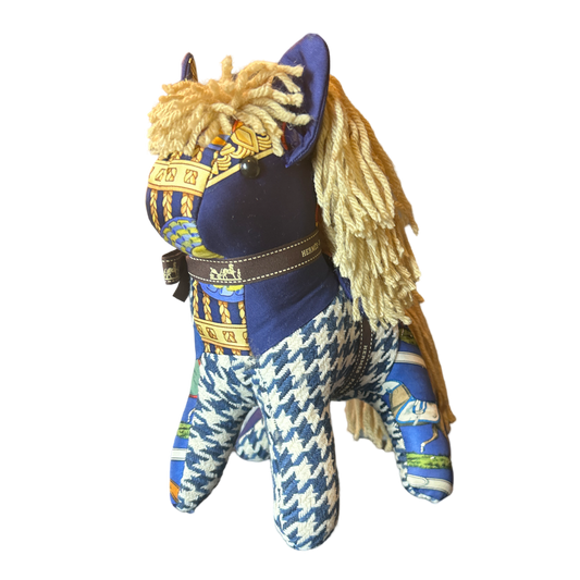 Vintage Silk Scarf Noble Pony