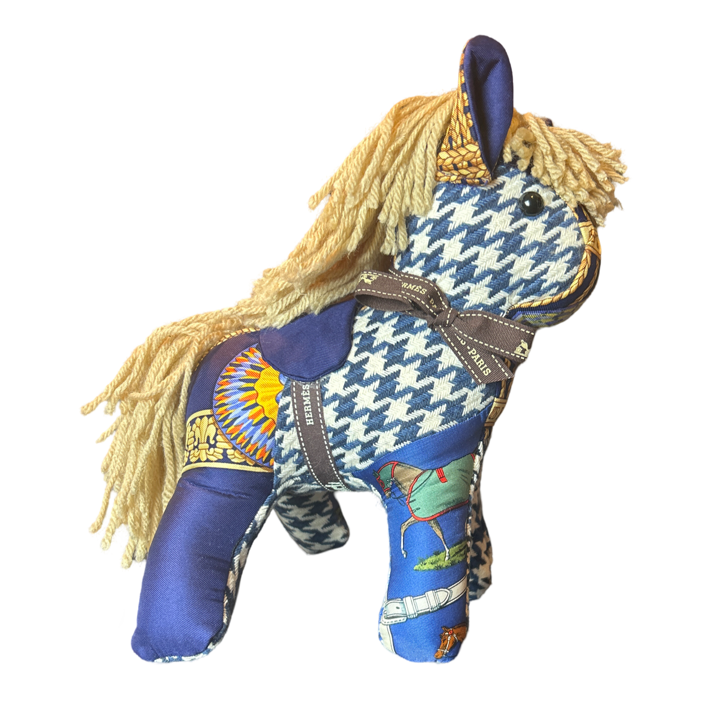Vintage Silk Scarf Noble Pony