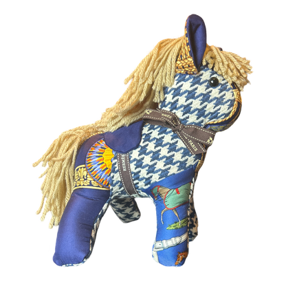 Vintage Silk Scarf Noble Pony
