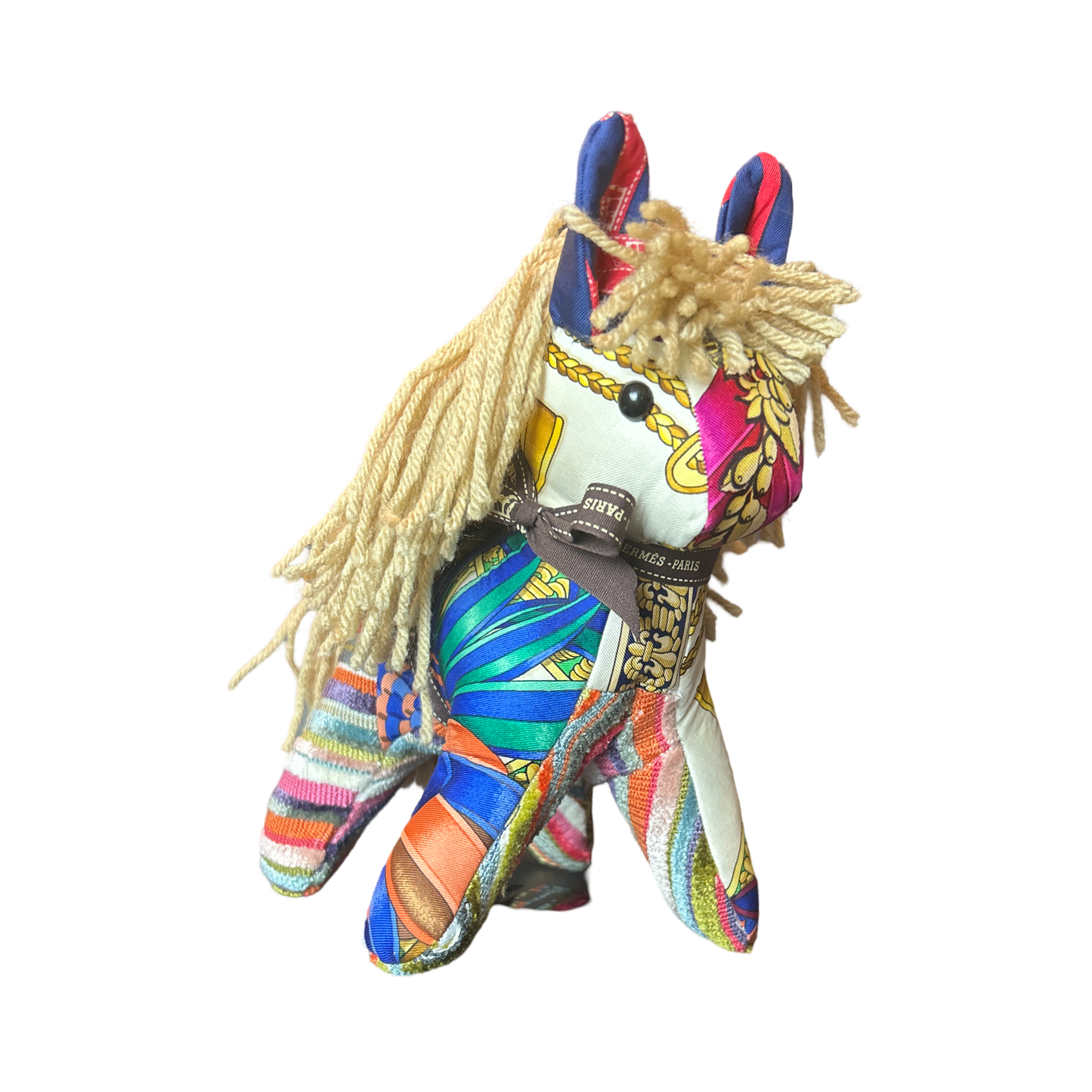 Vintage Silk Scarf Noble Pony