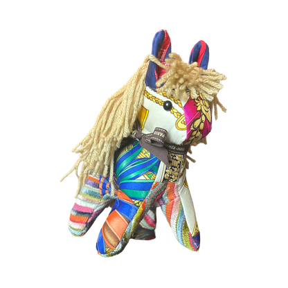 Vintage Silk Scarf Noble Pony