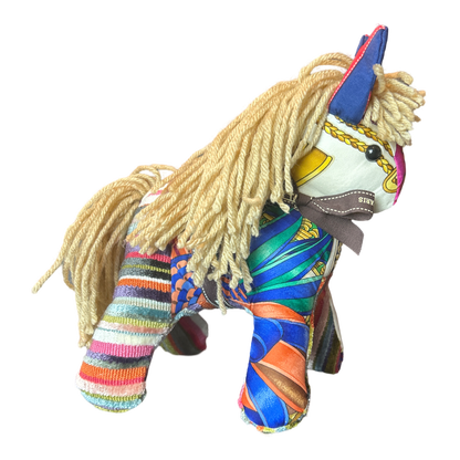 Vintage Silk Scarf Noble Pony