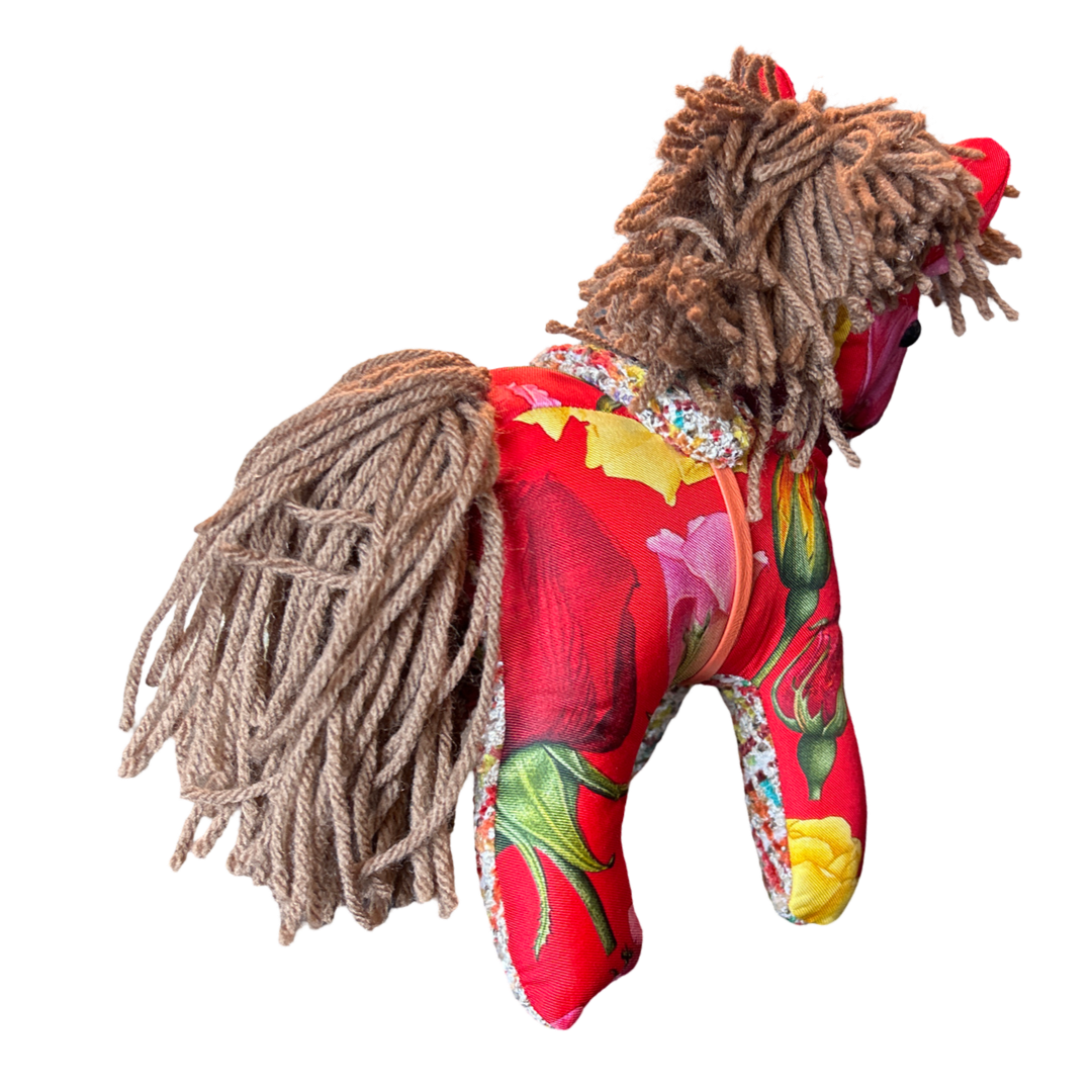Roses Vintage Silk Scarf Noble Pony