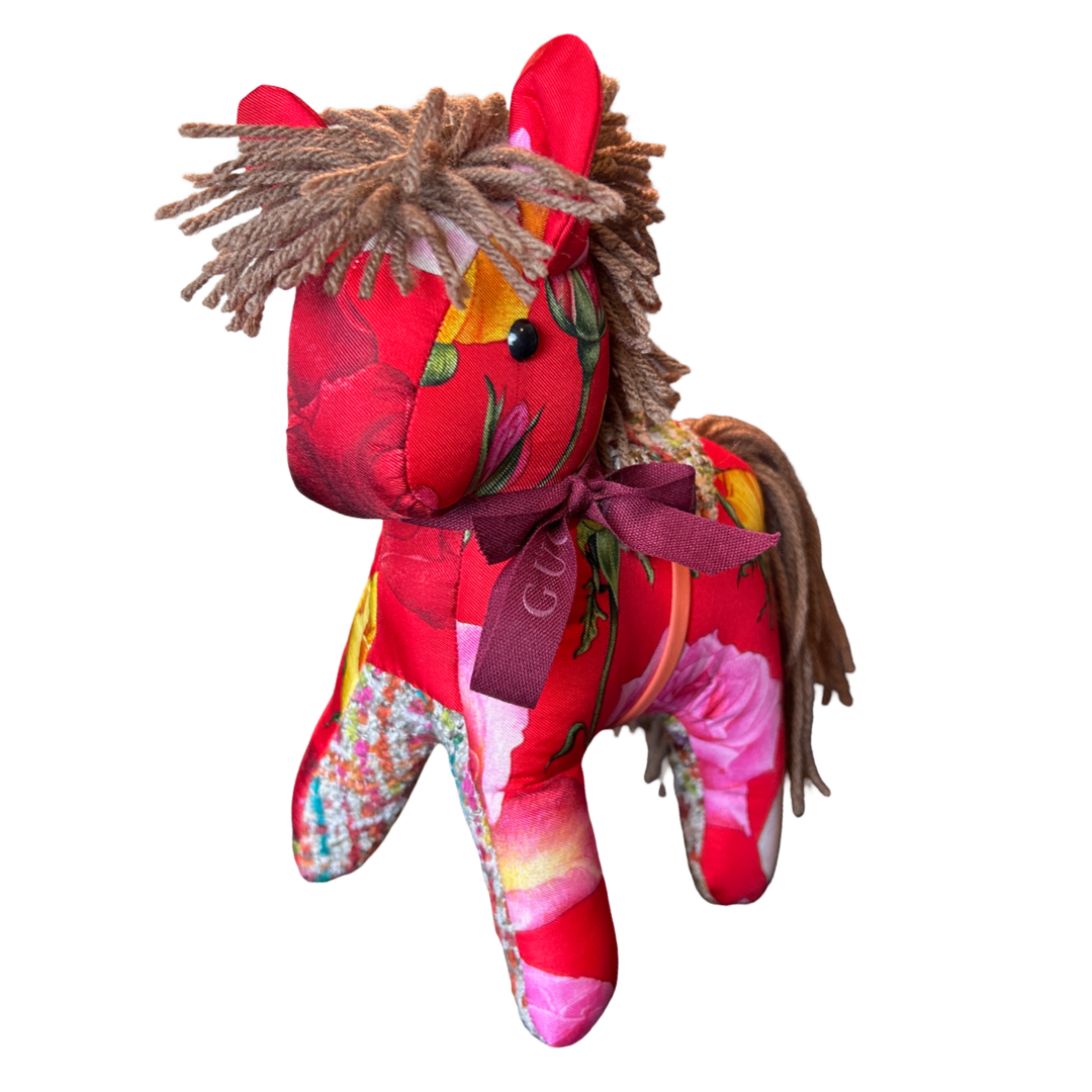 Roses Vintage Silk Scarf Noble Pony