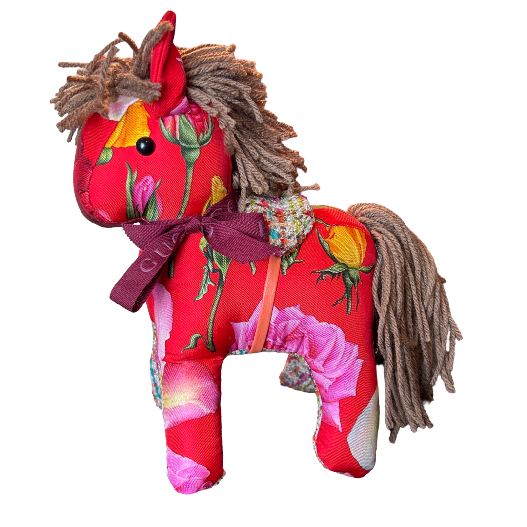 Roses Vintage Silk Scarf Noble Pony