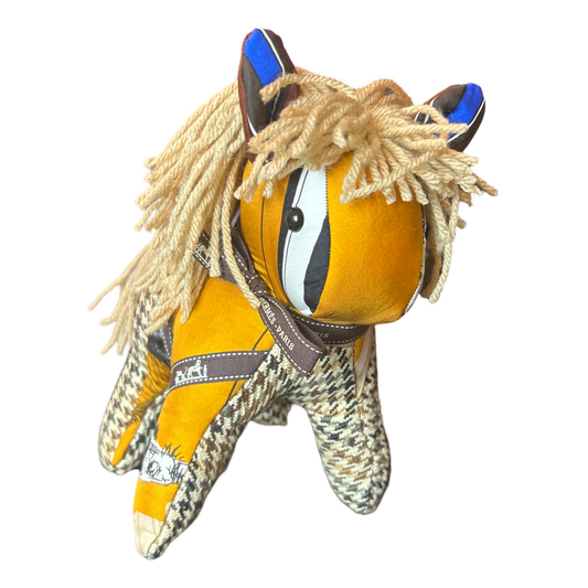 Vintage Silk Scarf Noble Pony