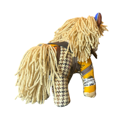 Vintage Silk Scarf Noble Pony