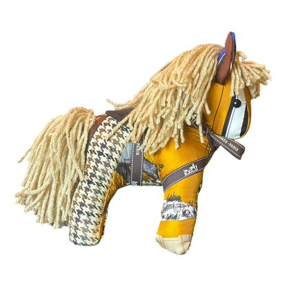 Vintage Silk Scarf Noble Pony
