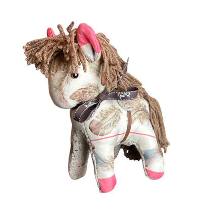 Plumes Vintage Silk Scarf Noble Pony