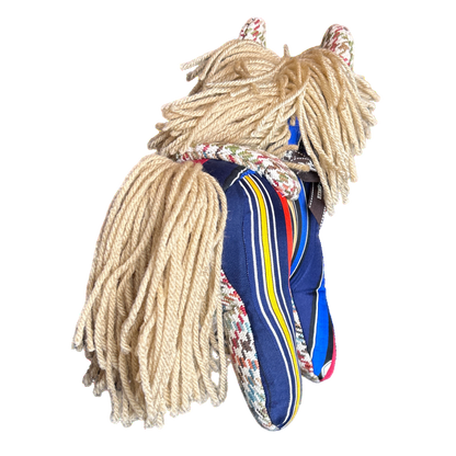 Couvertures et Tenues du Jour Vintage Silk Scarf Noble Pony