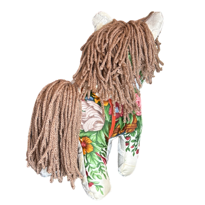 Roses Vintage Silk Scarf Noble Pony