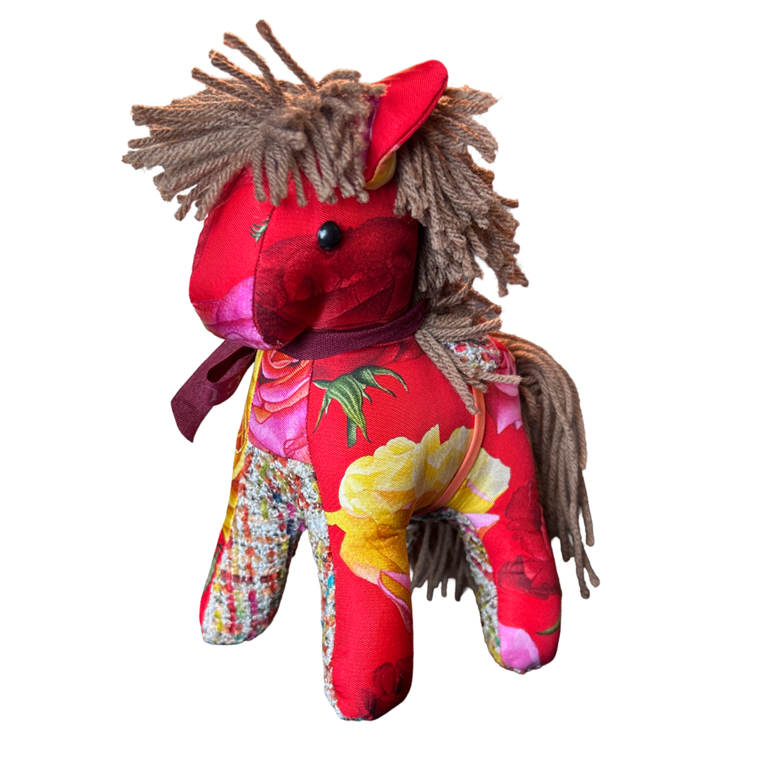 Roses Vintage Silk Scarf Noble Pony