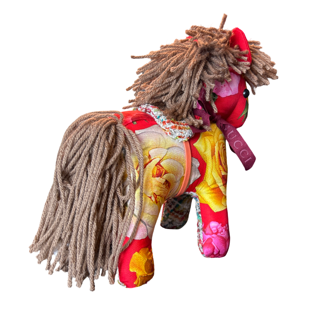 Roses Vintage Silk Scarf Noble Pony