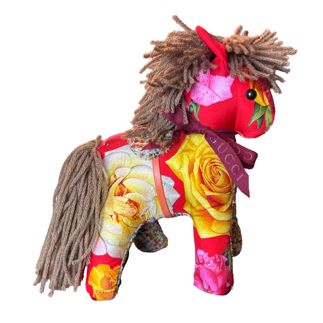 Roses Vintage Silk Scarf Noble Pony