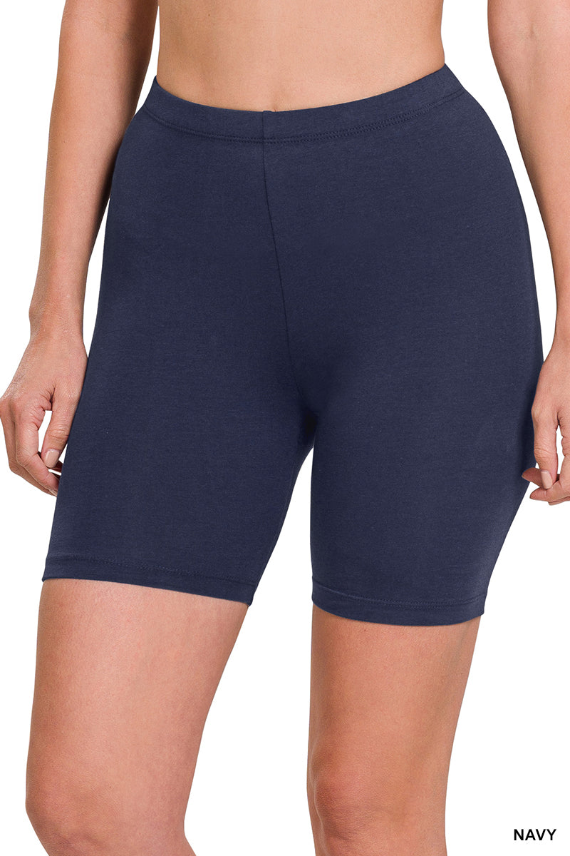 Women's Premium Cotton Biker Shorts – Western Everyday Essential
