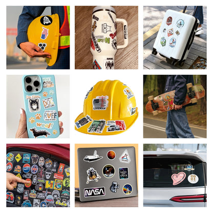Shell Yeah! Colorful Seashell Sticker