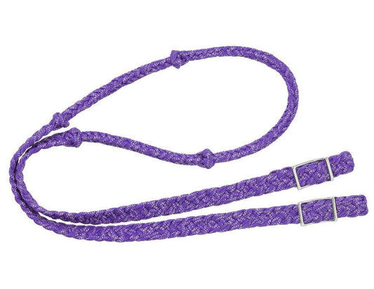 Tough 1 Reflective Cord Knotted Roping Rein