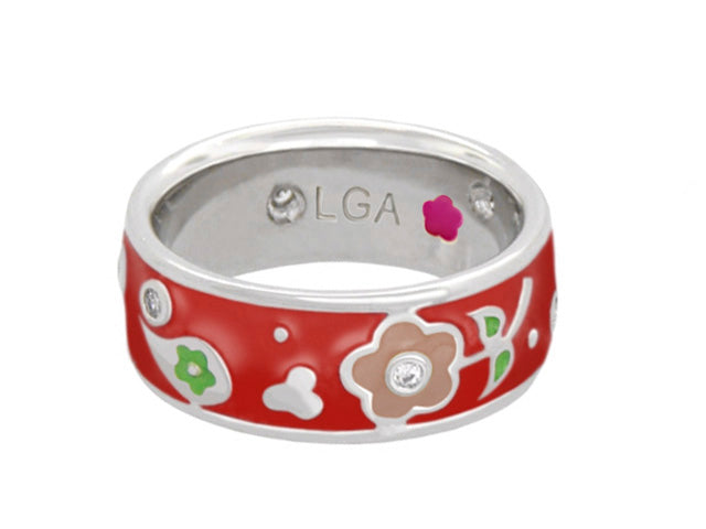 Daisy Love Band Ring — Wildflower