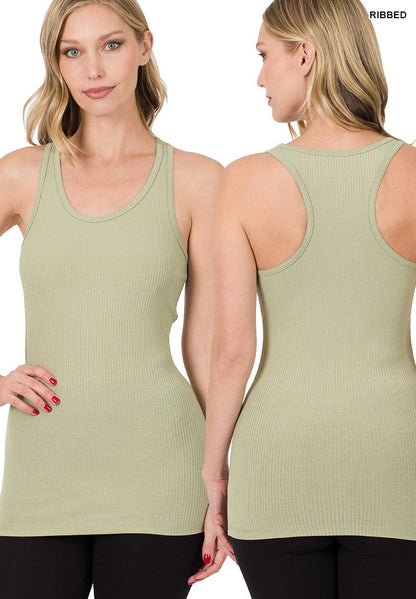 Women's Ribbed Racerback Tank – Western Layering Essential