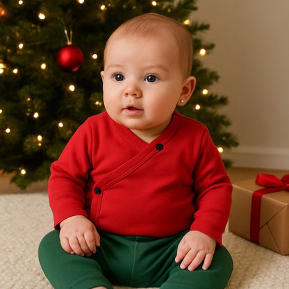 long bodysuit | scarlet red