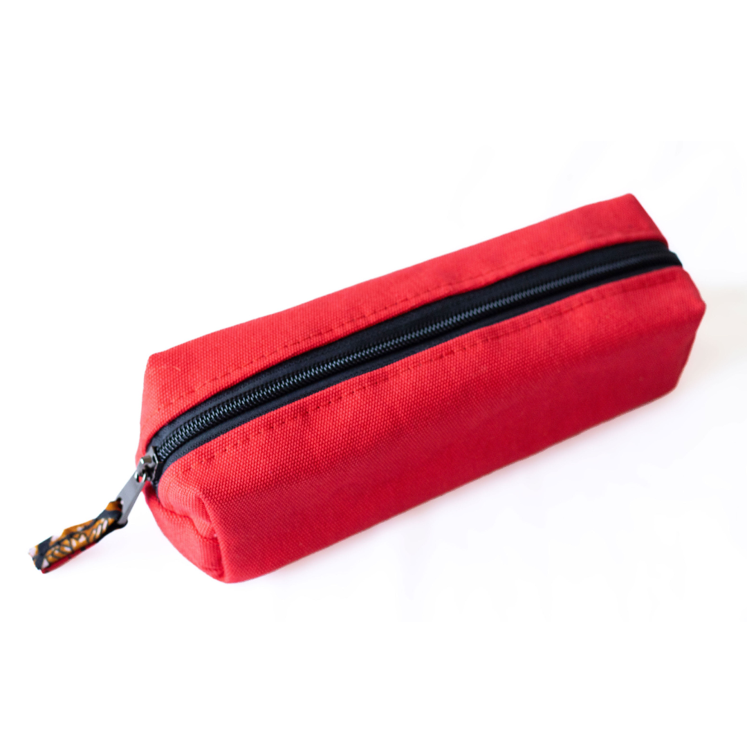 Pencil Pouch Zipper Bag – Fair Trade Cotton Canvas Pencil Case