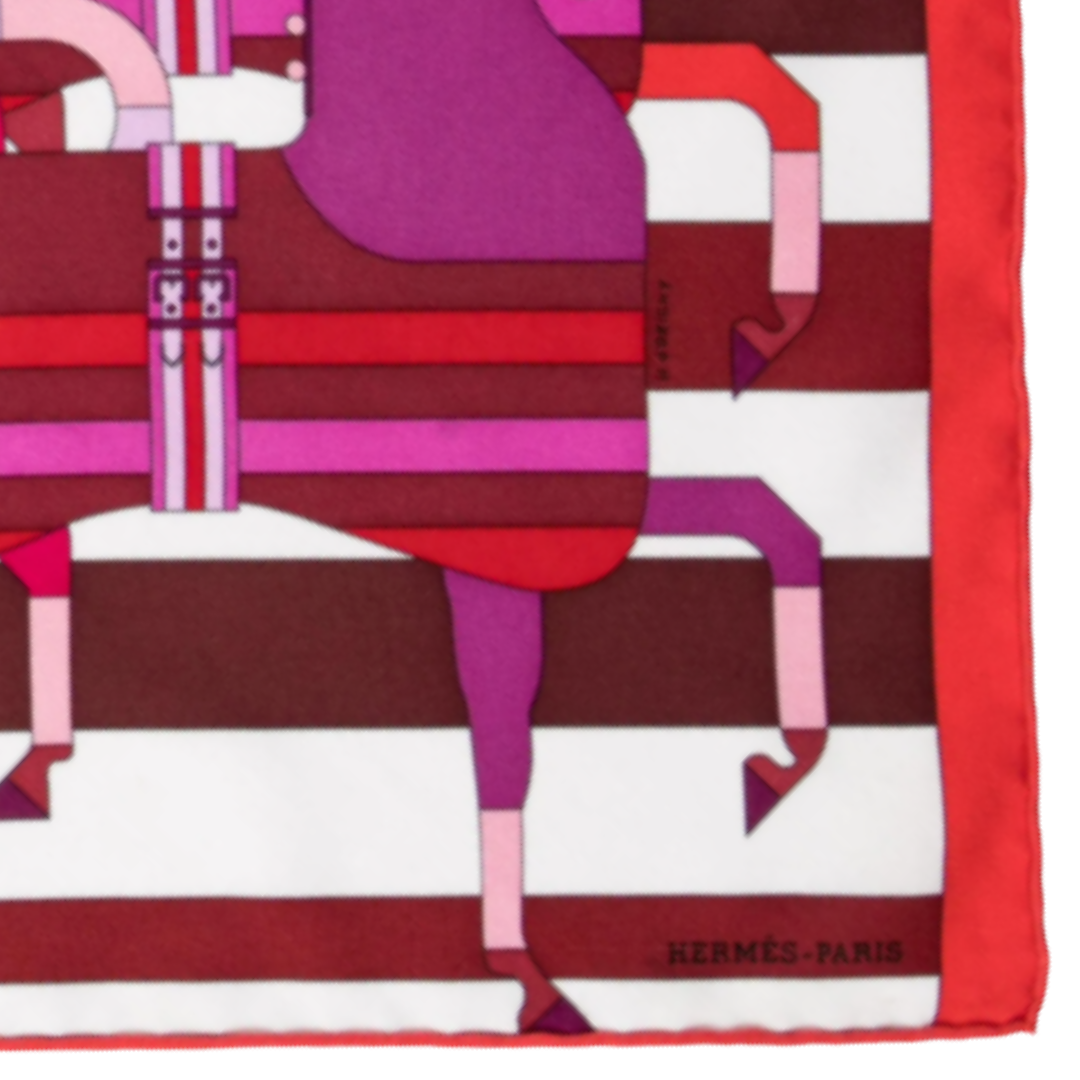 Rocabar Vintage Silk Scarf Pillow 17"