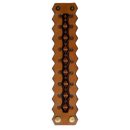 Canyon Crest Leather Cuff Bracelet