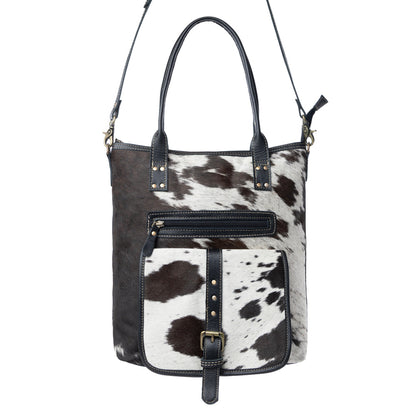 Mesa Maverick Tote Bag in Black & White