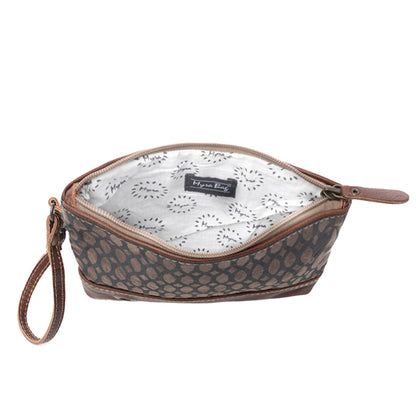 Honey Bee Print Pouch