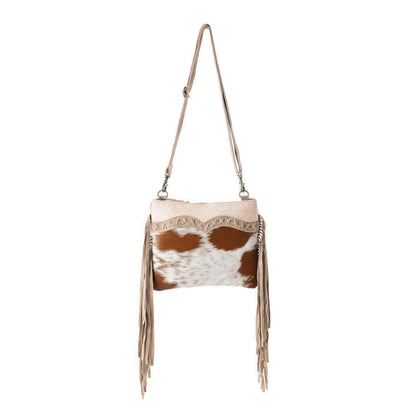 Mesa Rebel Hairon Bag in Spotted Tan