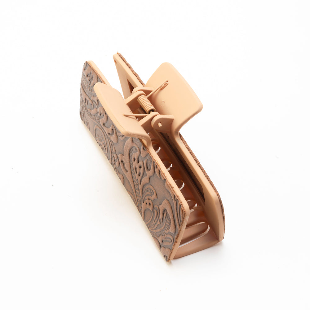 High Vista Hair Comb Clip In Light Brown