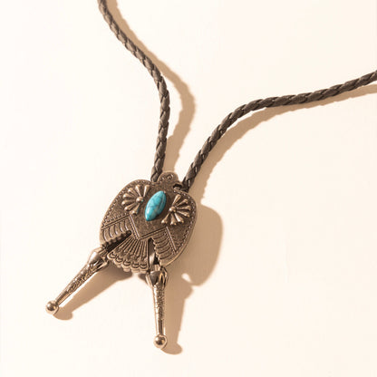 Myra Mystic Skies Bolo Tie in Mesa Turquoise