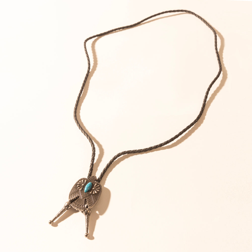 Myra Mystic Skies Bolo Tie in Mesa Turquoise