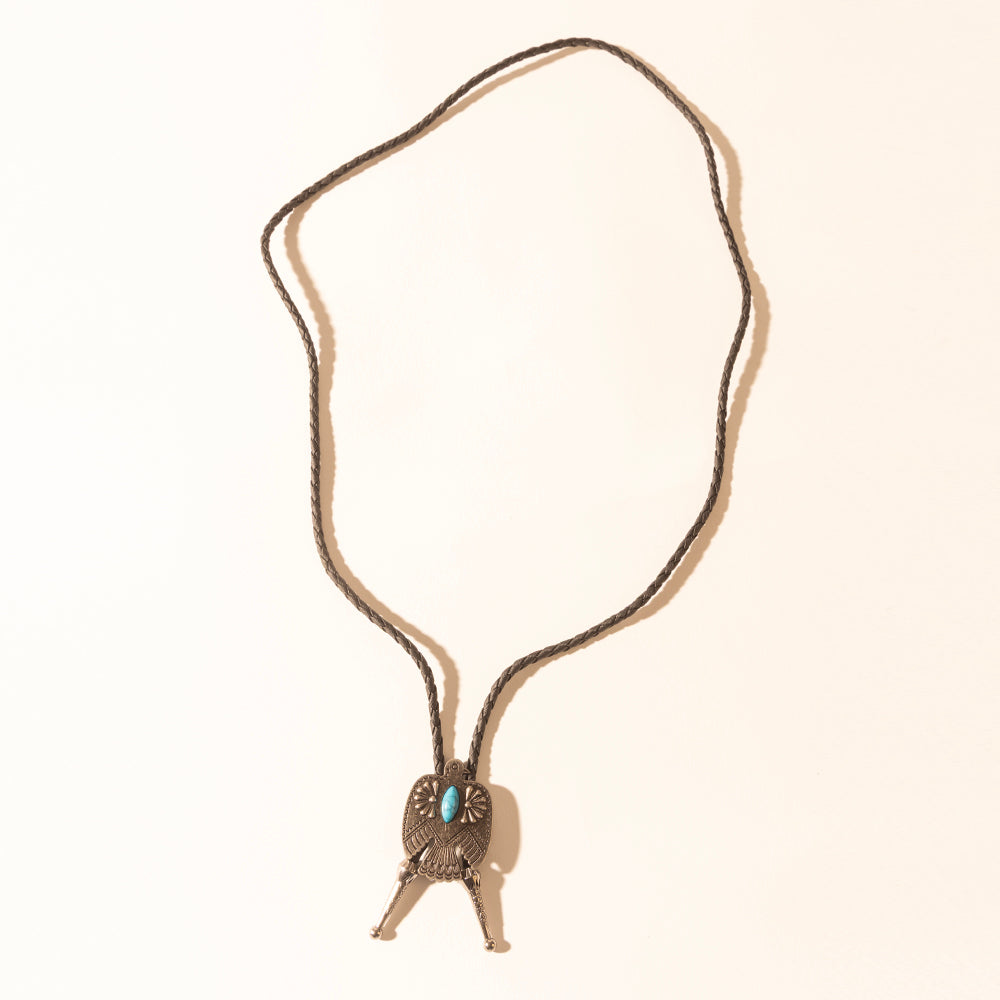 Myra Mystic Skies Bolo Tie in Mesa Turquoise
