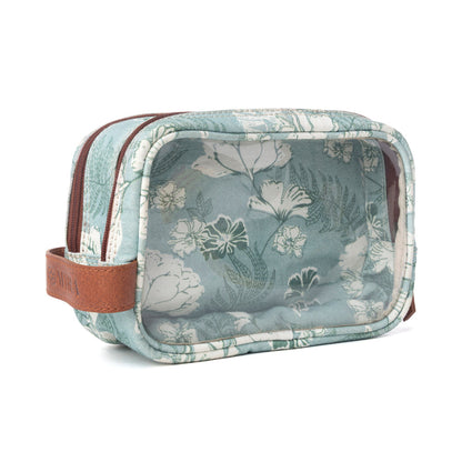 Myra Willow Grove Cotton & Plastic Men's Shaving Kit in Eucalyptus Mist