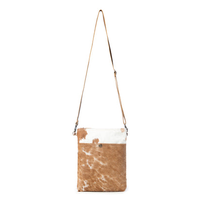 White & Cocoa Small And Cross Body Bag