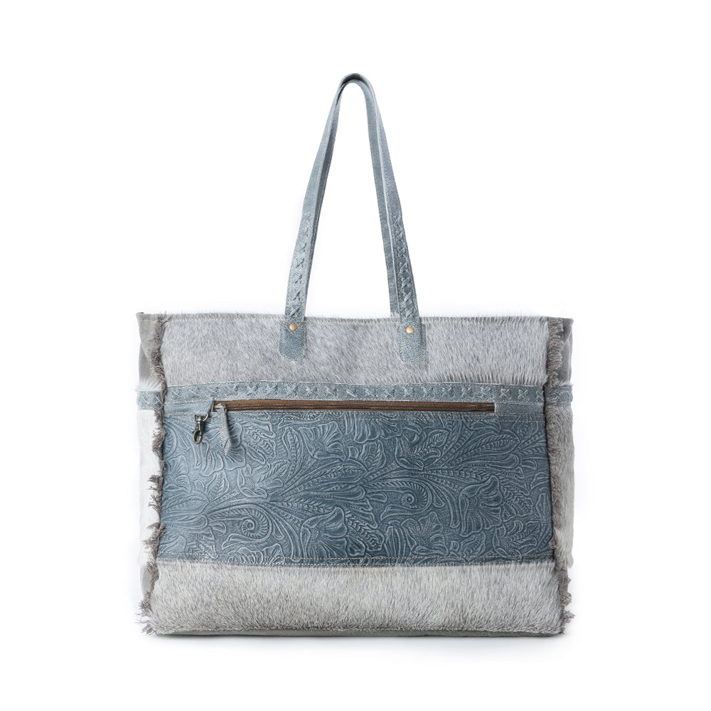 Myra Desert Willow Weekender Bag in Demin Blue