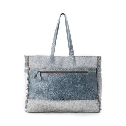 Myra Desert Willow Weekender Bag in Demin Blue
